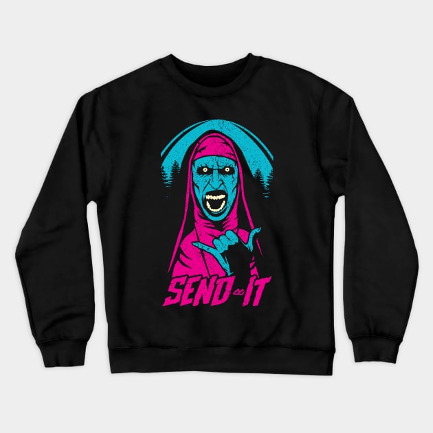 Send It Crewneck Sweatshirt by DropnDiamondz